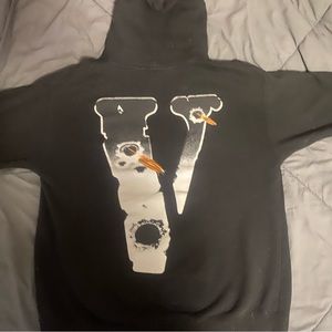 Pop smoke VLone hoodie size Large/ really good condition